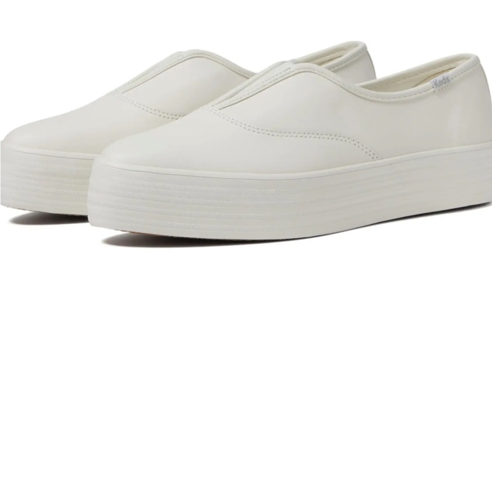 Women's Keds White Slip-On Sneakers